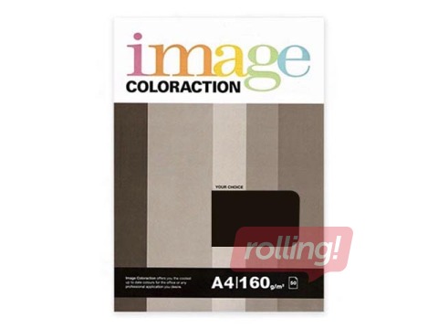 Бумага Image Coloraction 99, A4, чёрная, 80г/м², 50 листов