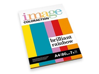 Papīrs Image Coloraction Rainbow Brilliant, A4, 80g/m², 70 loksnes