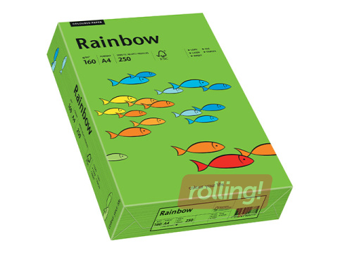 Paber Rainbow 78, A4, 160g/m2, 250 lehte, ereroheline