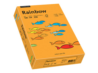 Paper Rainbow 24, A4, 120g/m2, 250 sheets, orange