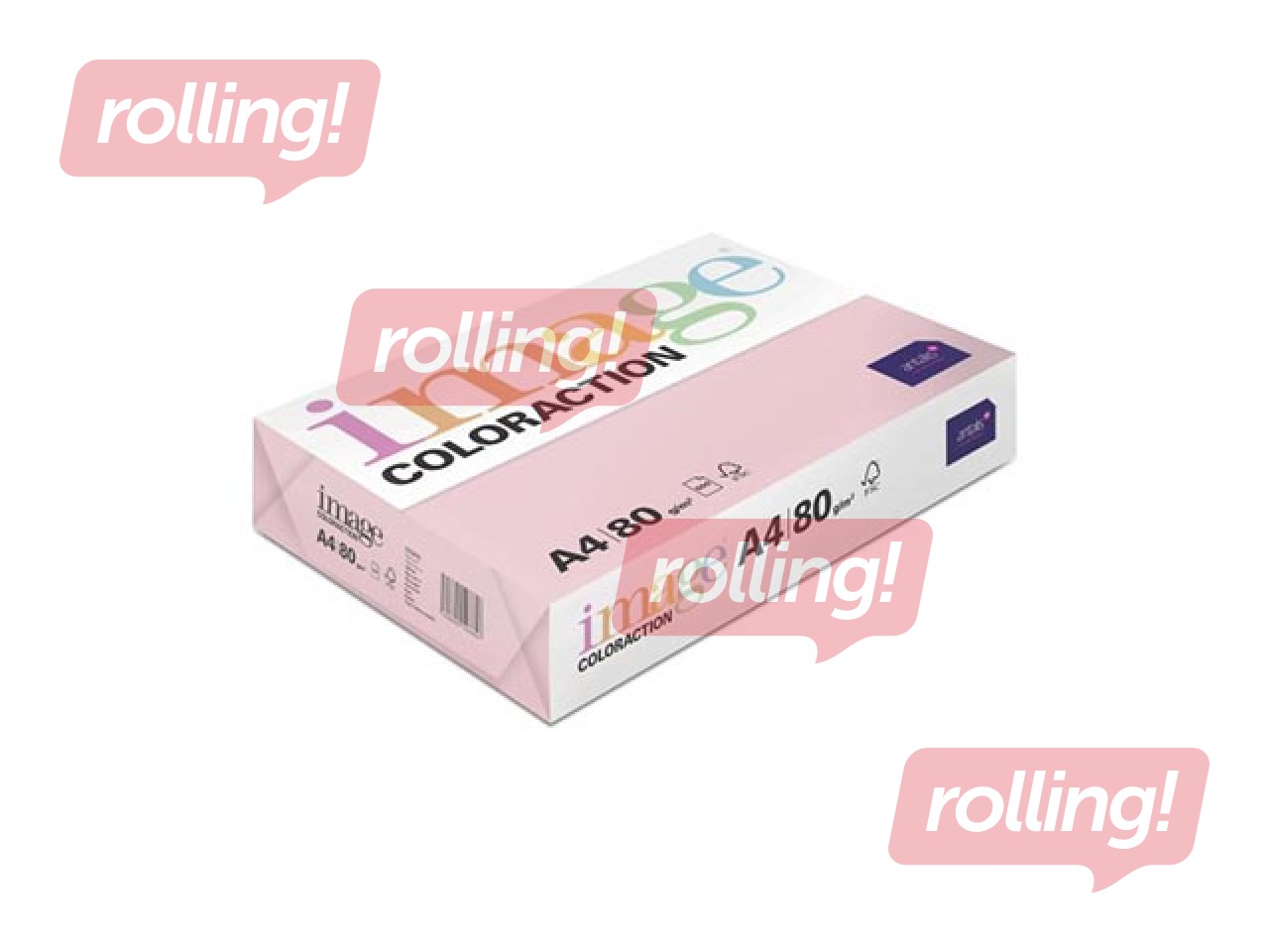 Papīrs Image Coloraction, A4, Tropic/Pale pink, 80g/m², 500 loksnes