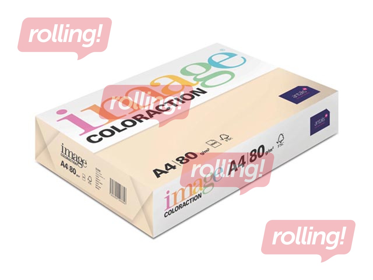 Papīrs Image Coloraction, A4, Dune/Pale cream, 80g/m², 500 loksnes