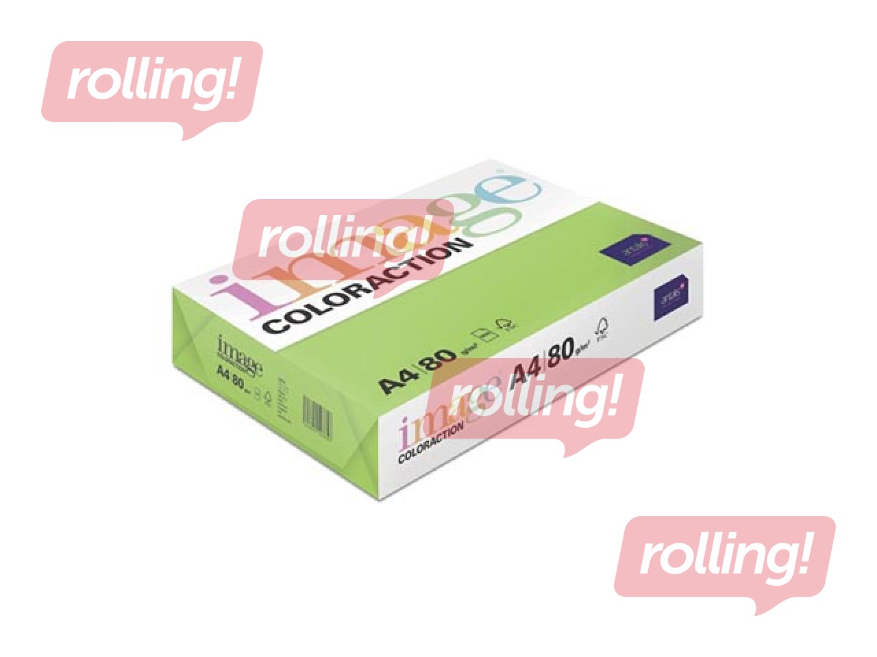 Papīrs Image Coloraction, A4, Java/Dark green, 80g/m², 500 loksnes
