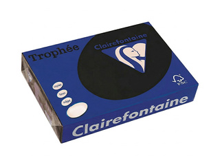 Papīrs Clairefontaine, A4, 160 g/m2, 250 loksnes, melns