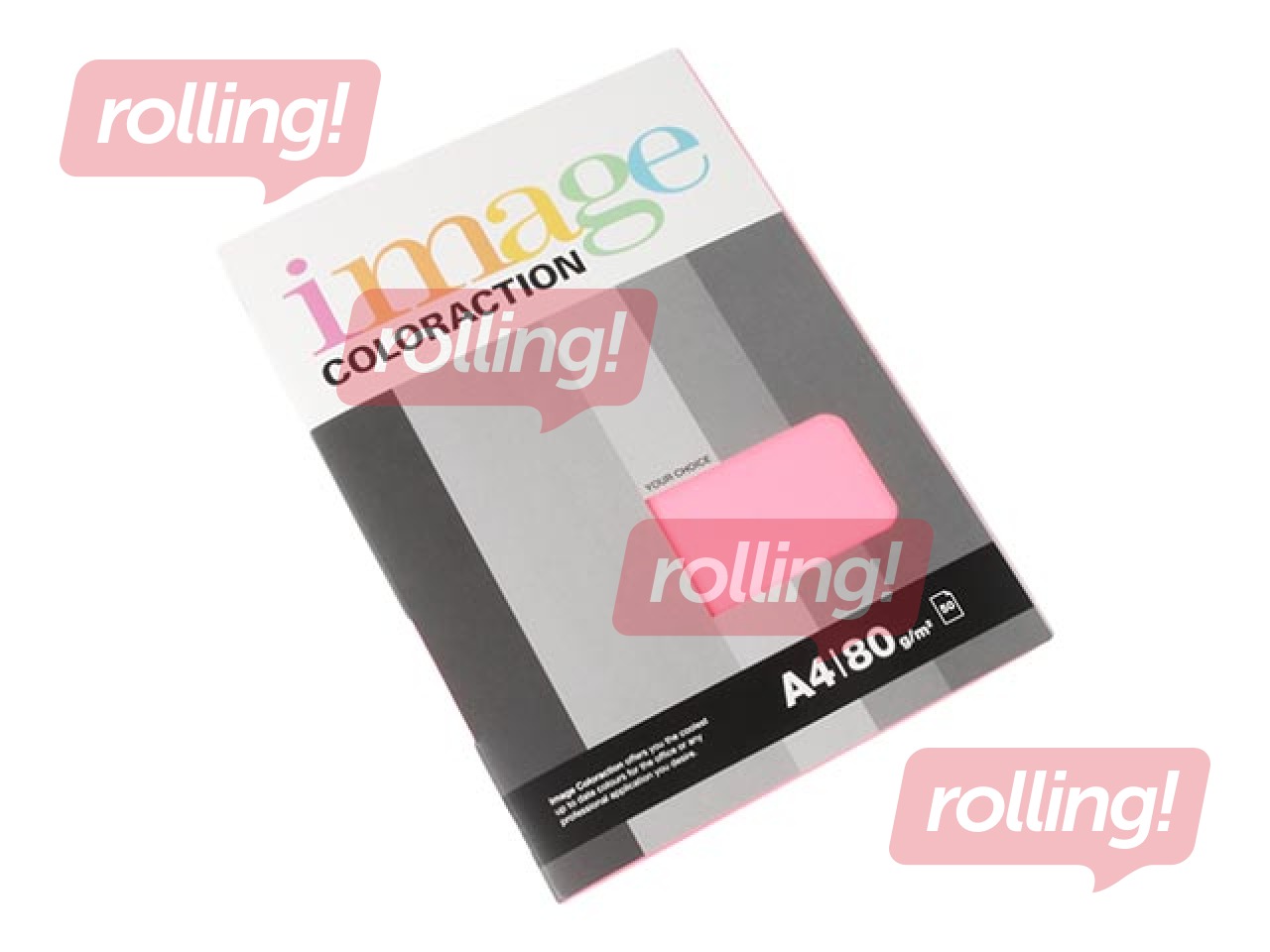Papīrs Image Coloraction, A4, Malibu/Neon Pink, 80g/m², 50 loksnes