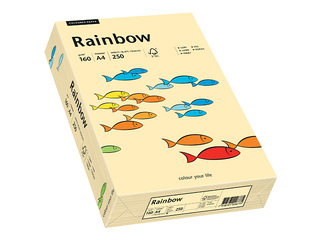 Бумага Rainbow 06, A4, коричнево-жёлтая, 160г/м², 250 листов