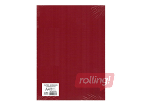 Coloured paper, A4, 90g/m², carmine red, 50 sheets