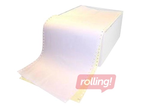 Printeri paber perforatsiooniga, kahekihiline, värviline, 15/210/15mm, 900 komplekti