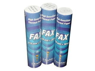Faksa papīrs Tehnoinform, 210mm x 30m