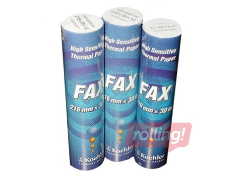 Faksipaber Tehnoinform, 210mm x 30m