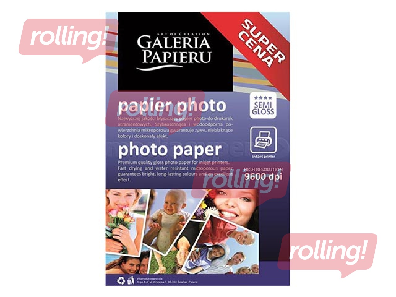 Fotopaber, matt, A4, 120g/m², 50  lehte
