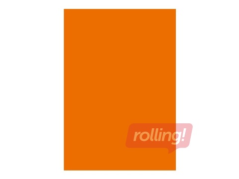 Kartons Rainbow divpusējs, A4, oranžs, 230g/m², 25 loksnes