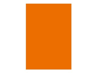 Kartons Rainbow divpusējs, A4, oranžs, 230g/m², 25 loksnes