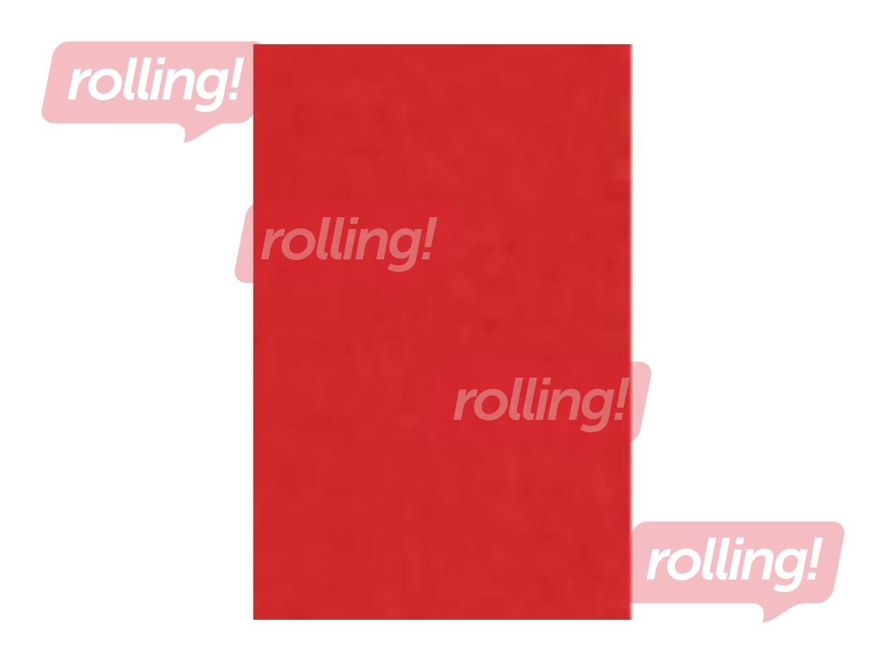 Kartons Happy Color, divpusējs, A4, 170g/m², sarkans, 25 loksnes