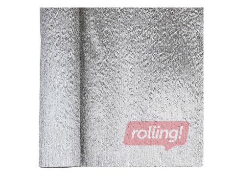 Kreppapīrs, sudraba, 0.5x2m