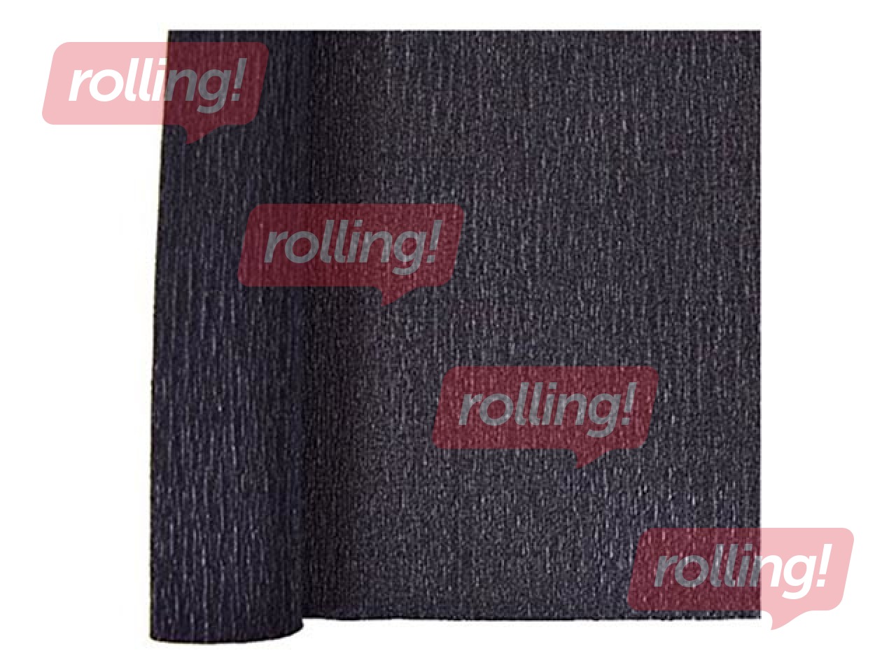 Kreppapīrs, 0.5x2m, melns