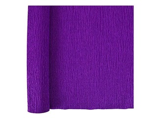Crepe paper Interdruk, 0.5x2m, violet