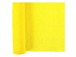 Crepe paper 0.5x2m, yellow