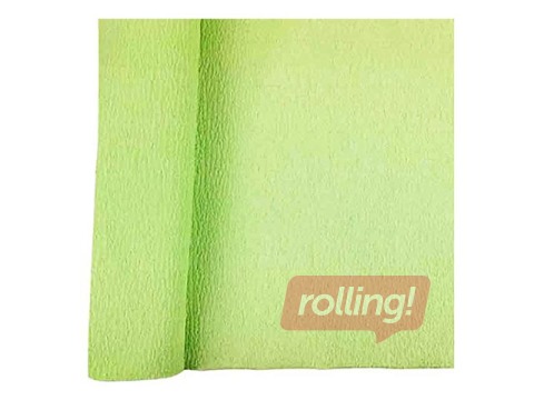 Crepe paper 0.5x2m, light green