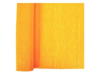 Креповая бумага, 0.5x2м, оранжевая