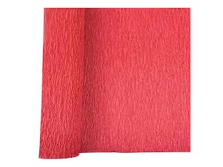 Crepe paper 0.5x2.0 m, red