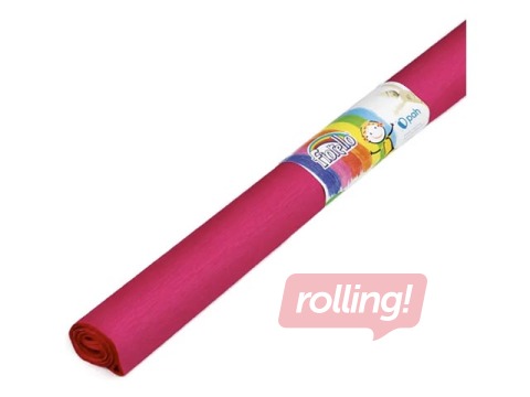 Crepe paper 0.5x2m, maroon