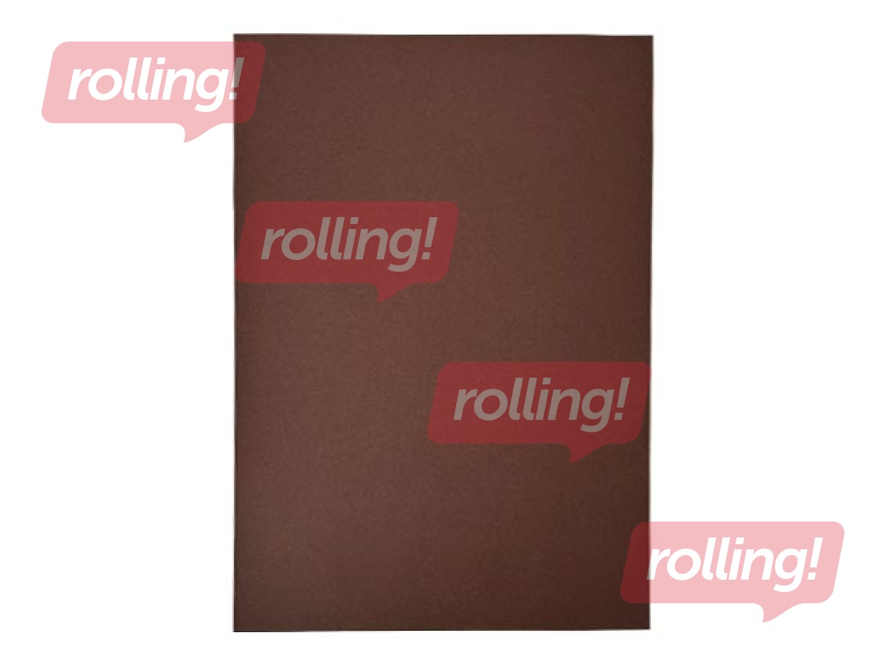 Цветная бумага Pollen, №61, A4, тёмно-коричневая, 120г/м², 50 листов