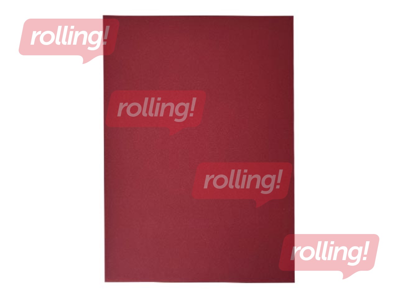 Цветная бумага Pollen, A4, 120г/м², бордовая, 50 листов