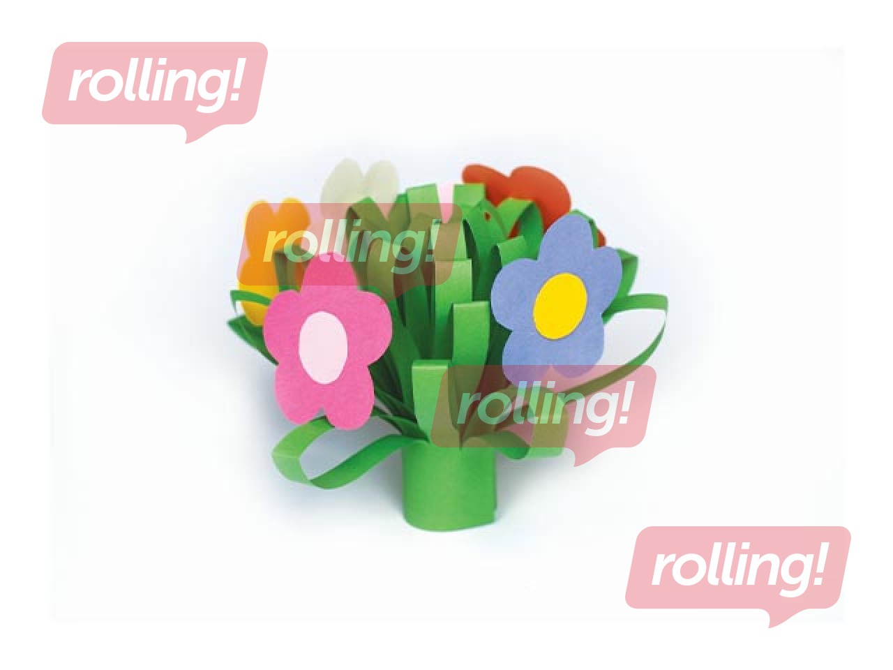 Application paper Happy Color, A4, double-sided, assorted colours, 15 sheets