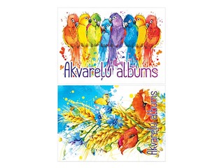 Akvareļu albums, A3, 210g/m², 15 loksnes