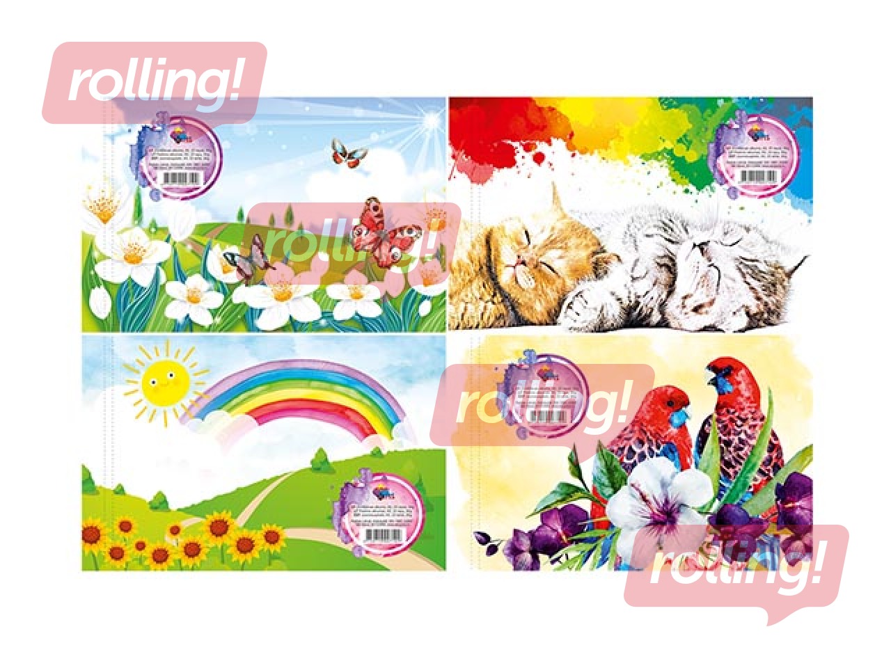 Zīmēšanas albums, A5, 90g/m², 25 loksnes