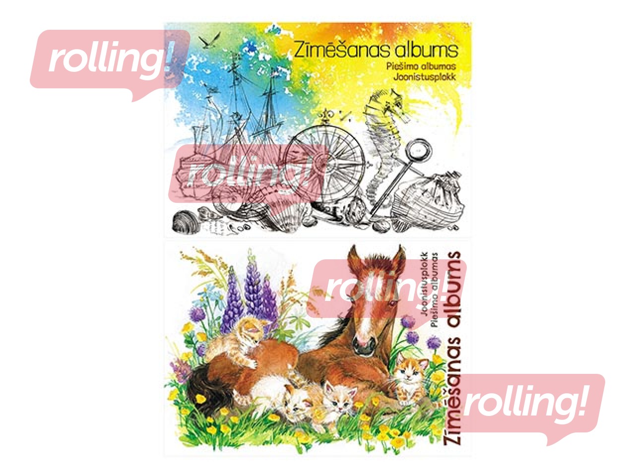 Zīmēšanas albums, A3, 120g/m², 25 loksnes