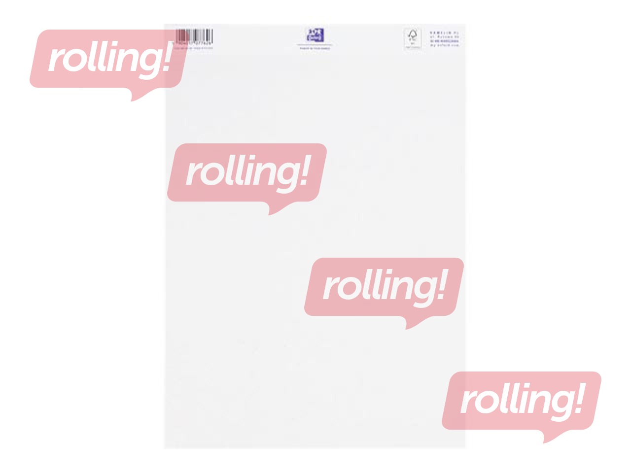 Zīmēšanas albums marķieriem Oxford, A4, 180g/m², 15 loksnes