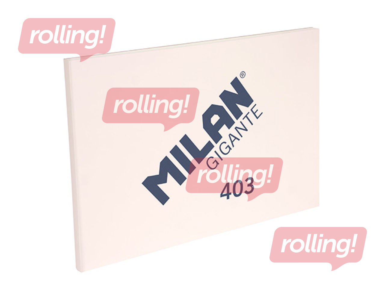 Zīmēšanas albums Milan, A3, 200g/m2, 50 loksnes