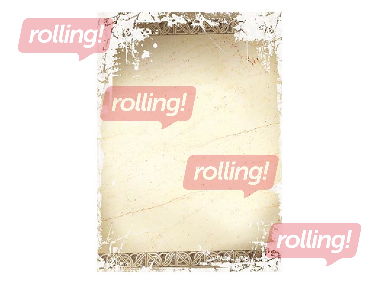 Decorative paper Antique A4, 170g/m², 25 sheets