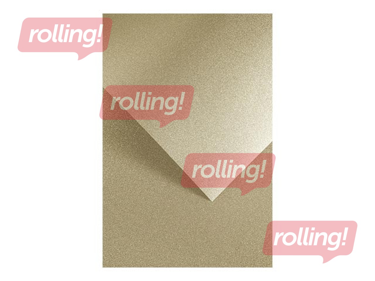 Бумага с блестками золотого цвета, А4, самоклеящаяся, 150г/м², 10 листов