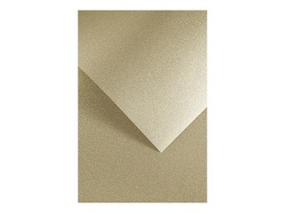 Self-adhesive glitter paper, A4, gold, 150g/m², 10 sheets
