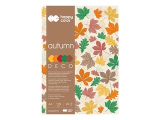 Dizaina papīrs Autumn, A4, 170g/m², 20 loksnes, 5 krāsas