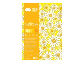 Dizaina papīrs, A4, dzelteni toņi, 170g/m², 20 loksnes