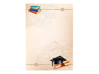 Дизайнерская бумага BIRETTA, Certificate, 170г/м², A4, 25 листов