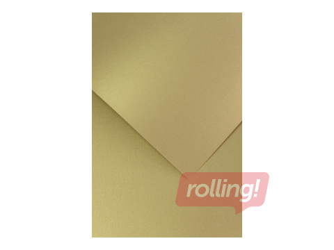 Dizaina papīrs Millenium, zelta,  A3, 270g/m2, 20 loksnes