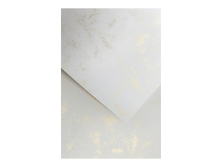 Дизайнерская бумага Marble Gold, A4, 220 г/м2, 20 листов
