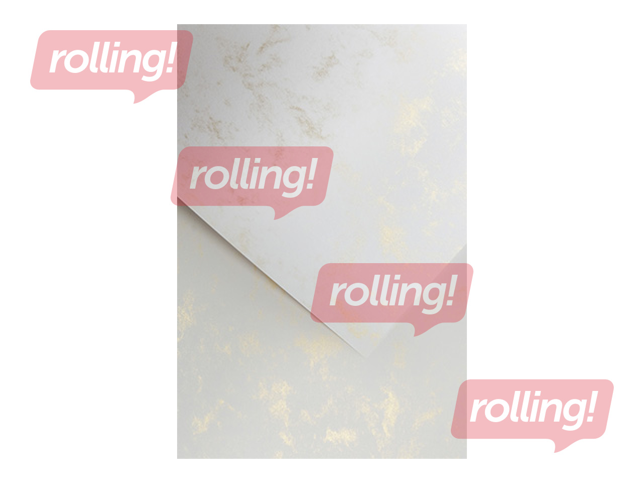 Dizaina papīrs Marble Metallic A4, 120g/m2, 50 loksnes