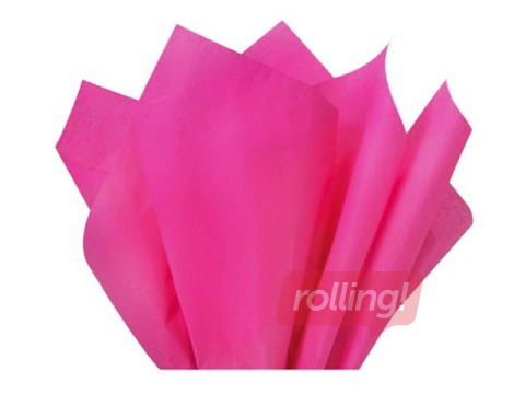 Silk paper decorative Fuchsia 8, 18g/m², 50x75cm, 24 sheets