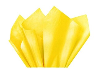 Silk paper decorative Bouton d'Or 11, 18g/m², 50x75cm, 24 sheets