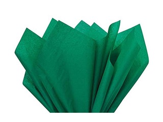 Siidipaber Vert jade 42, 18g/m², 50x75cm, 24 lehte