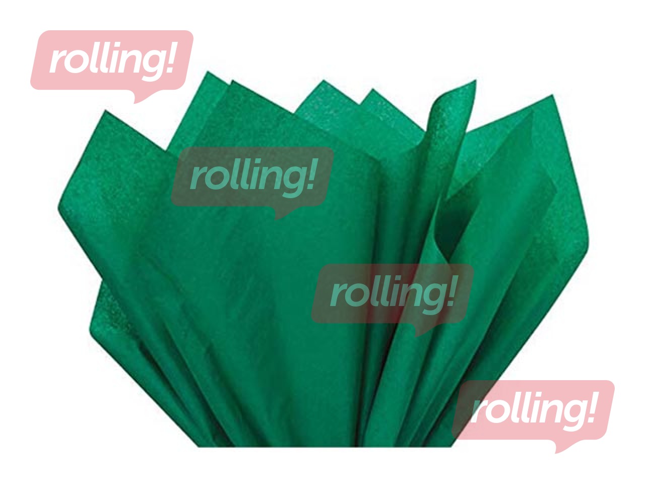 Zīdpapīrs dekoratīvais Vert jade 42, 18g/m², 50x75cm, 24 loksnes