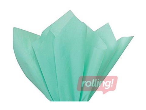 Zīdpapīrs dekoratīvais Vert d'Eau 73, 18g/m², 50x75cm, 24 loksnes