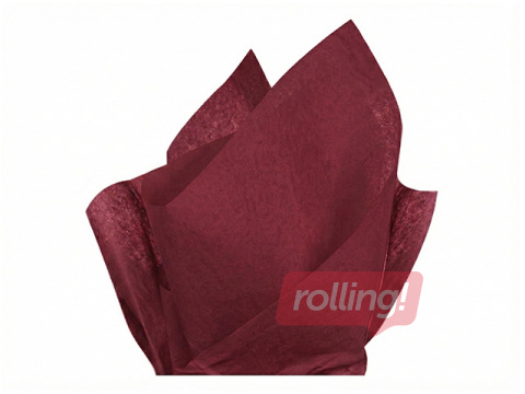 Шелковая бумага декоративная Rouge brique 152, 18г/м², 50x75см, 24 листов
