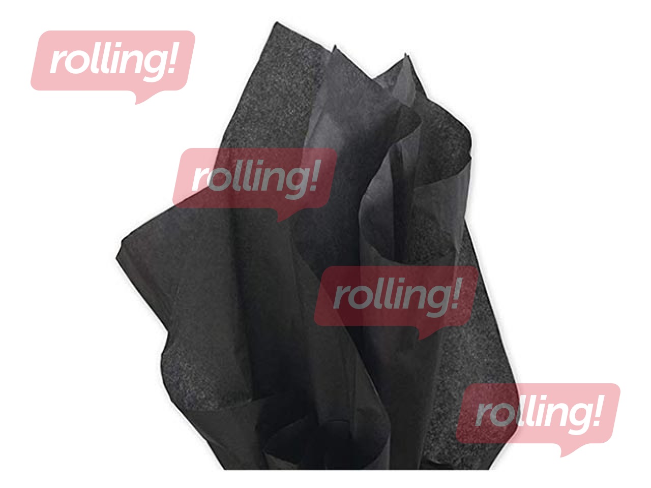 Zīdpapīrs dekoratīvais Noir 210, 18g/m², 50x75cm, 24 loksnes